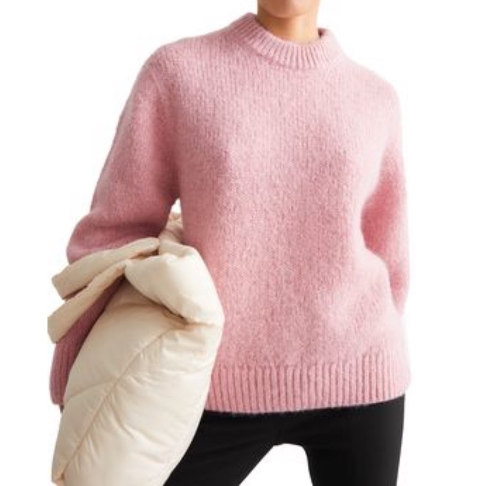 Mauve Pink Wool Sweater